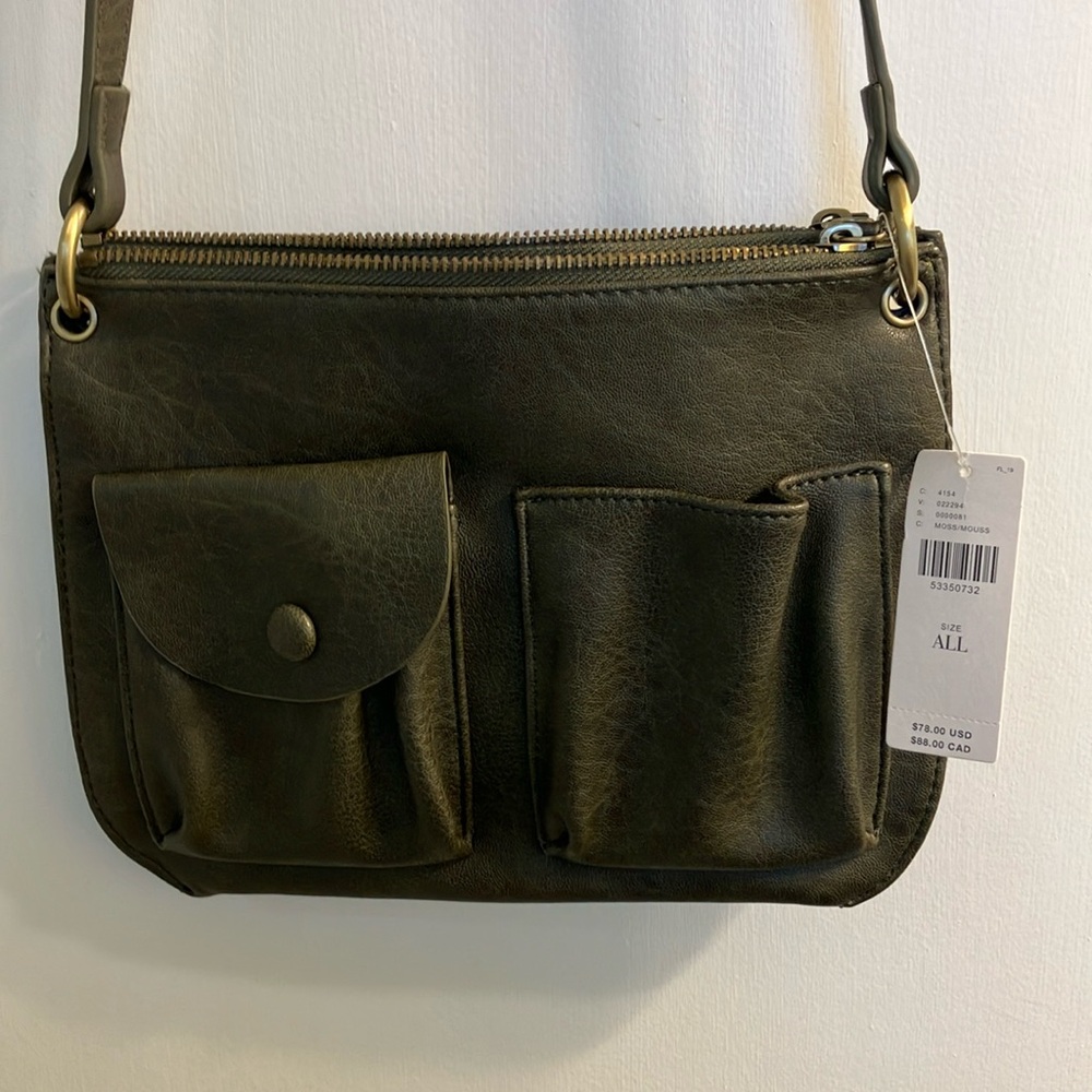 NWT Anthropologie Charlize Utility Crossbody